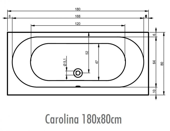 ontwikkelen Netjes rand Riho Easypool-whirlpool Carolina 180x80 touch bediening | Bad-winkel.nl